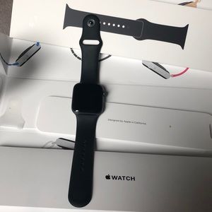 Brand new series 4 Black Apple Watch